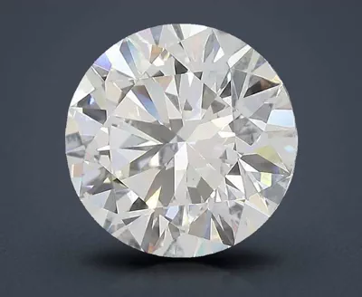 3.44ct E VS1 Rare Carat Ideal Cut Round Lab Grown Diamond