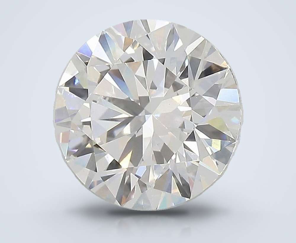 3.44ct E VS1 Rare Carat Ideal Cut Round Lab Grown Diamond