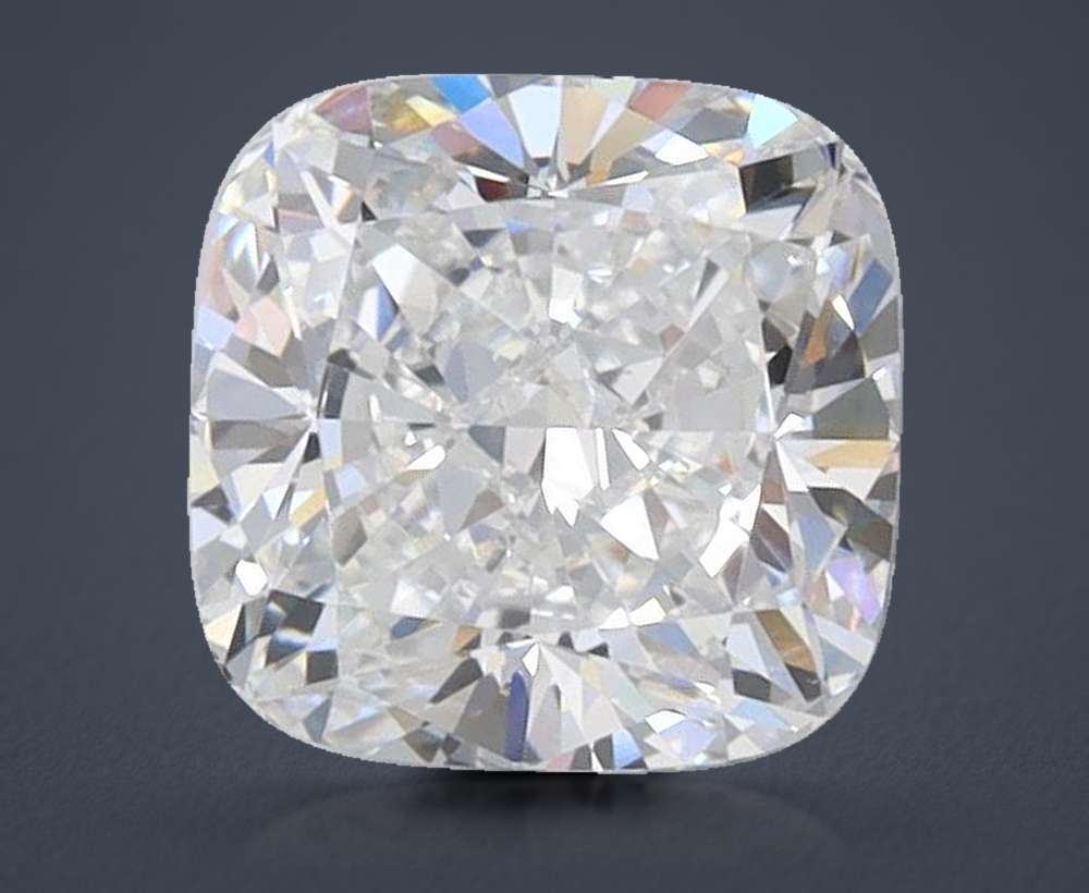 1.52ct D VVS2 Rare Carat Ideal Cut Cushion Lab Grown Diamond