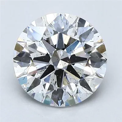 2.10ct F SI2 Rare Carat Ideal Cut Round Diamond
