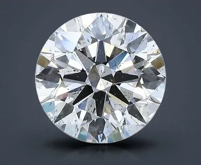 2.10ct F SI2 Rare Carat Ideal Cut Round Diamond