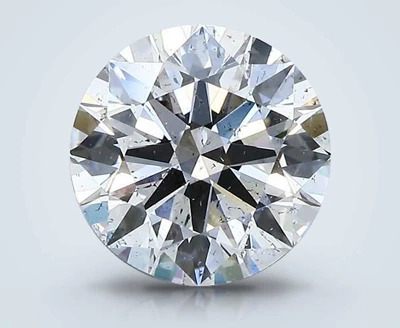2.10ct F SI2 Rare Carat Ideal Cut Round Diamond