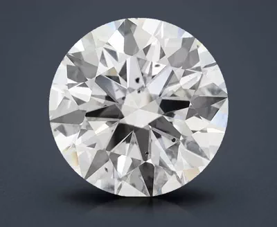3.44ct E SI1 Excellent Cut Round Lab Grown Diamond