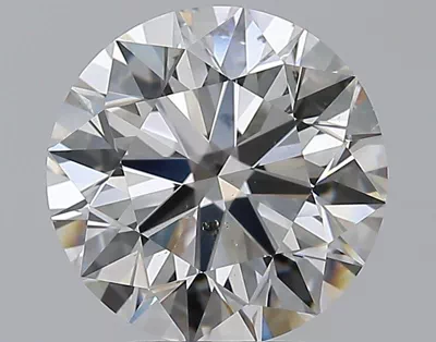 3.01ct G SI2 Excellent Cut Round Diamond