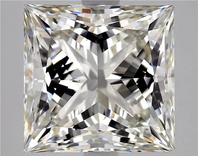 3.07ct H VS1 Rare Carat Ideal Cut Princess Lab Grown Diamond