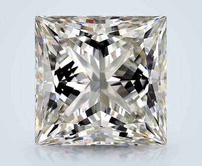 3.07ct H VS1 Rare Carat Ideal Cut Princess Lab Grown Diamond