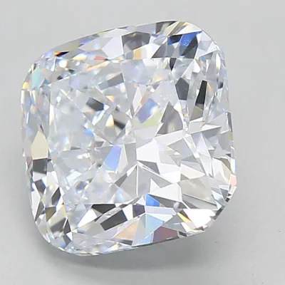 5.02ct E VVS1 Rare Carat Ideal Cut Cushion Lab Grown Diamond