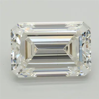 5.72ct F VS1 Very Good Cut Emerald Lab Grown Diamond