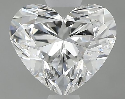 0.92ct E SI1 Rare Carat Ideal Cut Heart Diamond