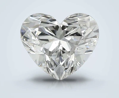 0.92ct E SI1 Rare Carat Ideal Cut Heart Diamond