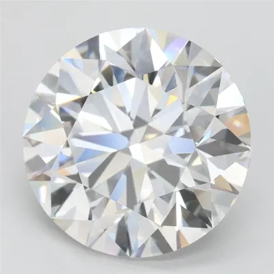 5.16ct D VVS1 Rare Carat Ideal Cut Round Lab Grown Diamond