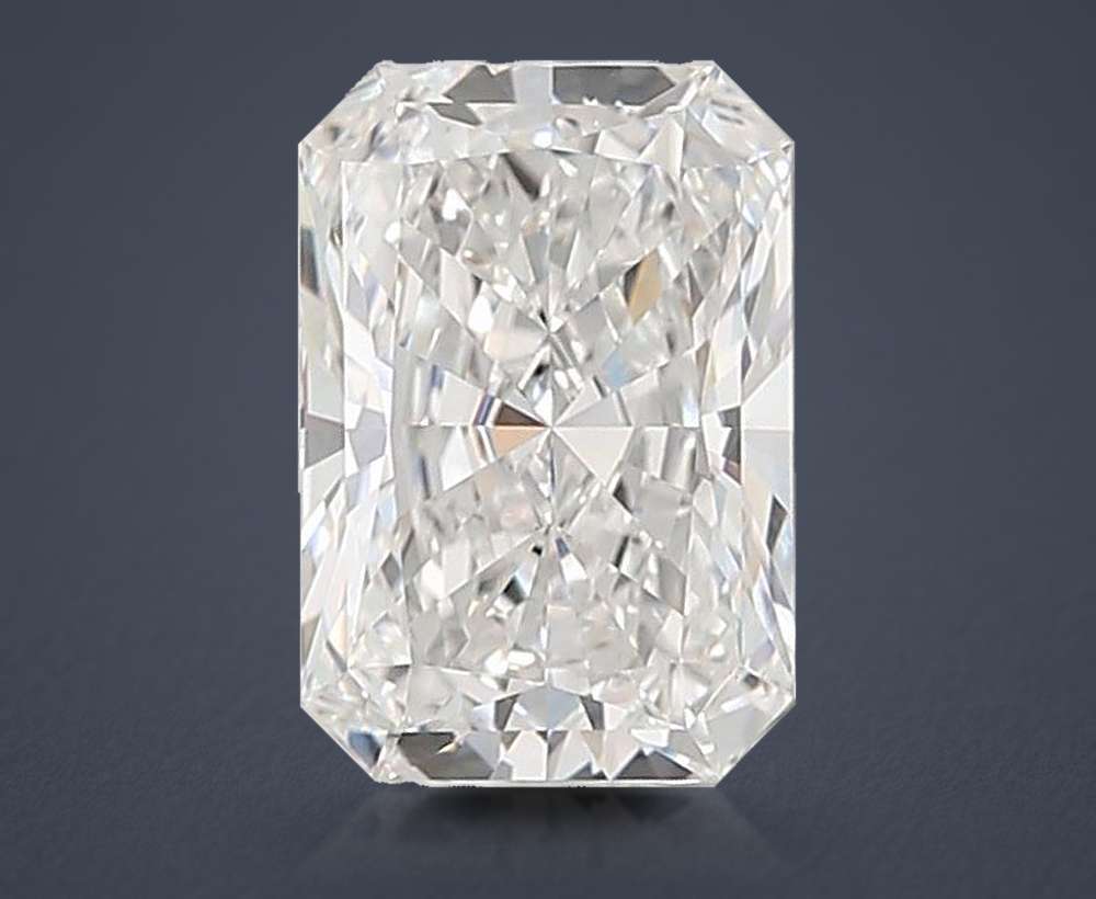 5.07ct E VVS2 Rare Carat Ideal Cut Radiant Lab Grown Diamond