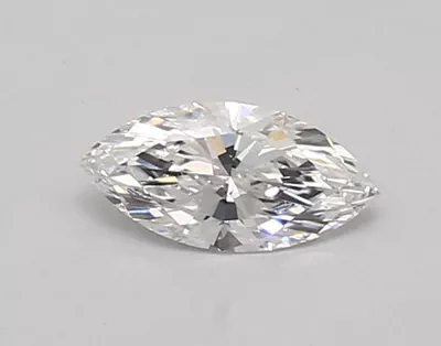0.54ct D VVS2 Rare Carat Ideal Cut Marquise Lab Grown Diamond