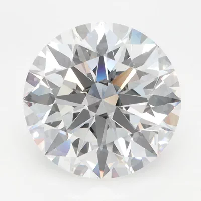 4.40ct D FL Rare Carat Ideal Cut Round Lab Grown Diamond