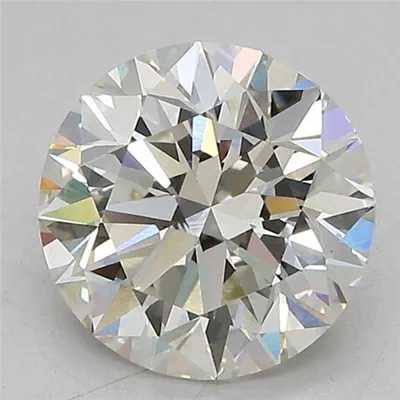 2.54ct I VVS2 Excellent Cut Round Lab Grown Diamond
