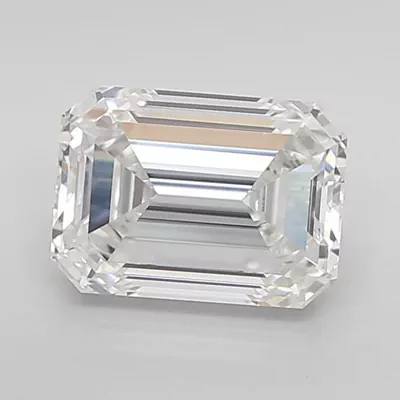 2.00ct E VVS2 Excellent Cut Emerald Lab Grown Diamond