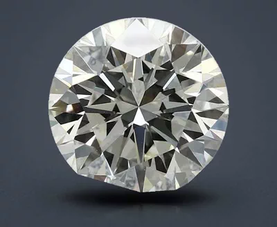 3.03ct J SI1 Rare Carat Ideal Cut Round Diamond