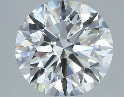 2.50ct F IF Rare Carat Ideal Cut Round Diamond