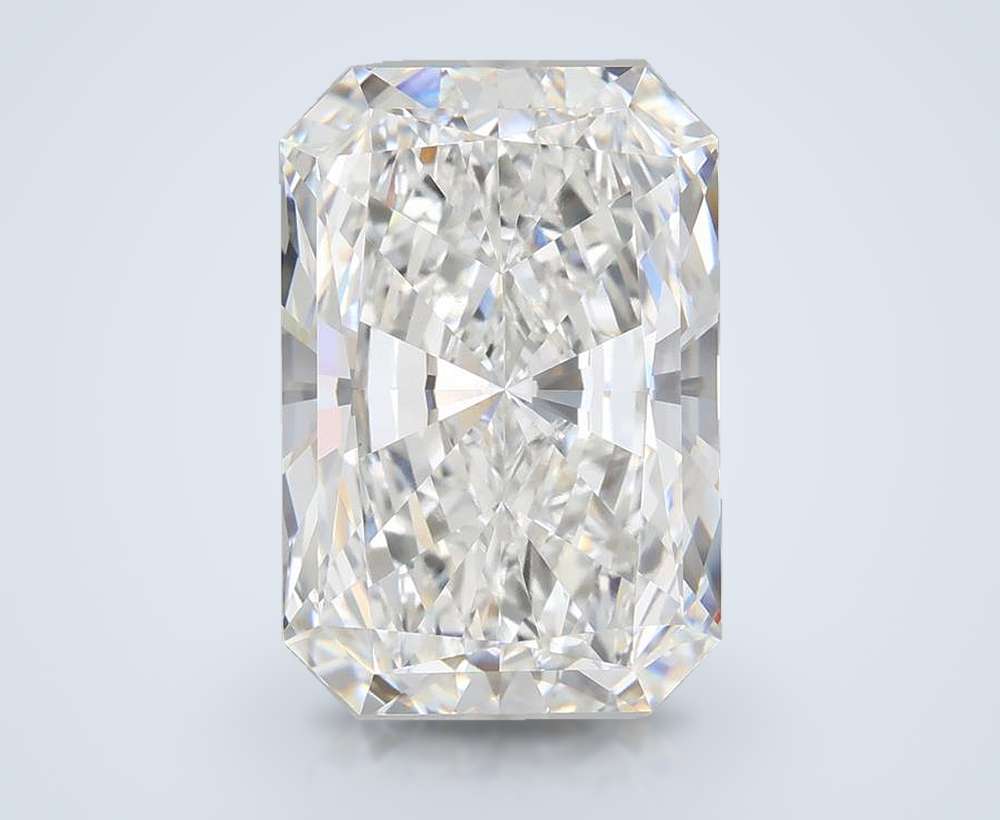 10.81ct F VVS2 Rare Carat Ideal Cut Radiant Lab Grown Diamond