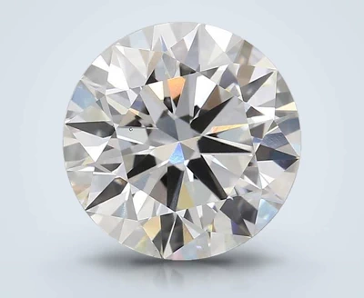 3.21ct E VS1 Rare Carat Ideal Cut Round Lab Grown Diamond