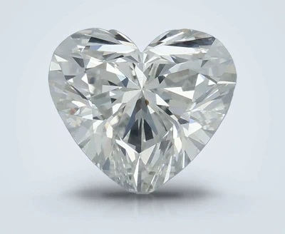 0.62ct H SI1 Rare Carat Ideal Cut Heart Diamond