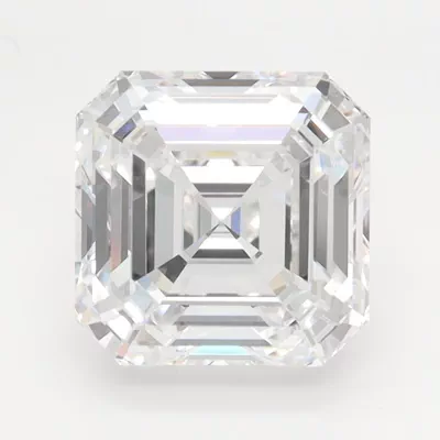 3.06ct D VVS1 Rare Carat Ideal Cut Asscher Lab Grown Diamond