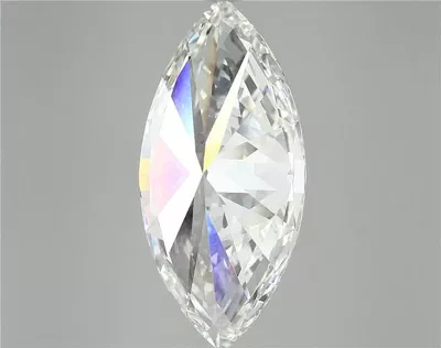 6.03ct F VS1 Rare Carat Ideal Cut Marquise Lab Grown Diamond