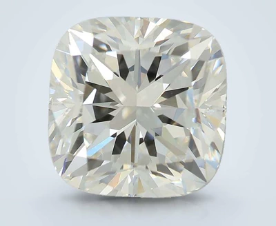 4.10ct E VVS2 Rare Carat Ideal Cut Cushion Lab Grown Diamond