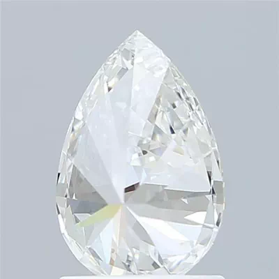 1.25ct E VVS2 Rare Carat Ideal Cut Pear Lab Grown Diamond