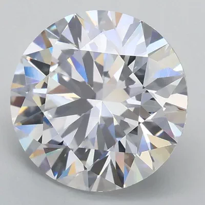 2.70ct E VVS2 Rare Carat Ideal Cut Round Lab Grown Diamond