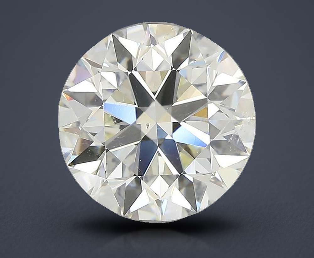 3.75ct K SI1 Excellent Cut Round Diamond
