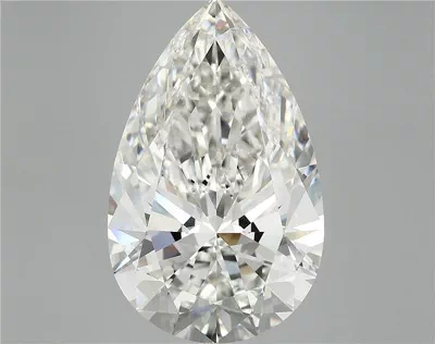 10.26ct G VVS2 Rare Carat Ideal Cut Pear Lab Grown Diamond