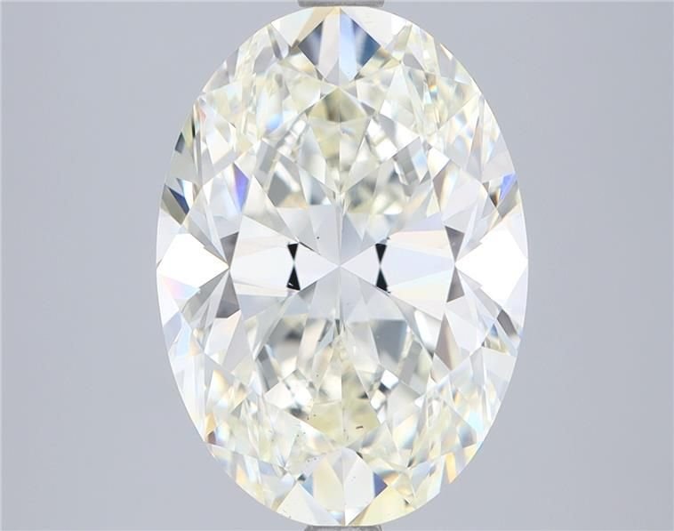 4.02ct J VS2 Very Good Cut Oval Diamond