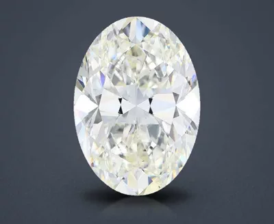 4.02ct J VS2 Rare Carat Ideal Cut Oval Diamond