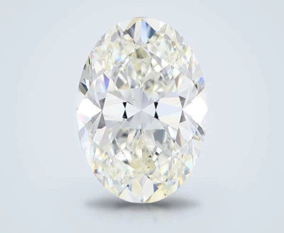 4.02ct J VS2 Rare Carat Ideal Cut Oval Diamond