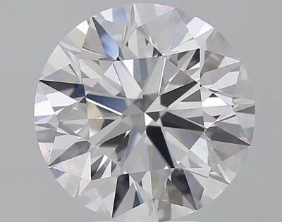 6.40ct D VVS2 Rare Carat Ideal Cut Round Diamond