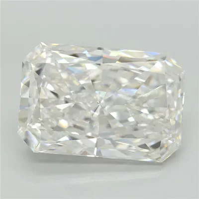 10.28ct F VVS2 Rare Carat Ideal Cut Radiant Lab Grown Diamond