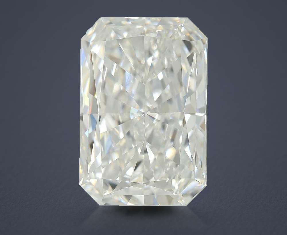 10.28ct F VVS2 Rare Carat Ideal Cut Radiant Lab Grown Diamond