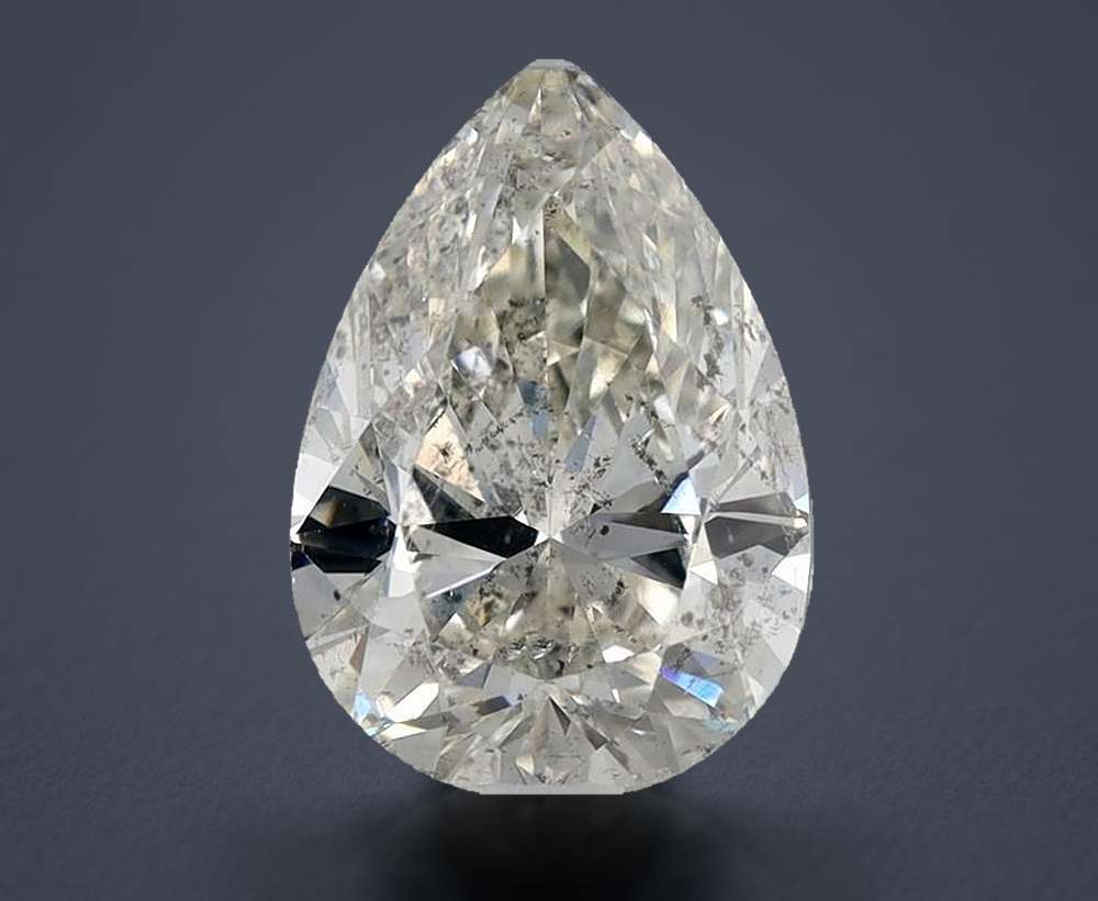 1.52ct J SI2 Very Good Cut Pear Diamond