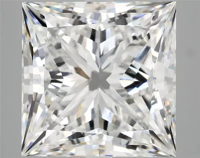 8.06ct E VS1 Rare Carat Ideal Cut Princess Lab Grown Diamond