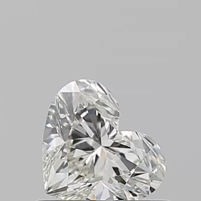 0.55ct J IF Rare Carat Ideal Cut Heart Diamond