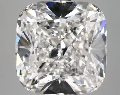 7.18ct F VS1 Rare Carat Ideal Cut Cushion Lab Grown Diamond