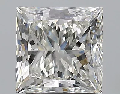2.00ct J VS2 Rare Carat Ideal Cut Princess Diamond