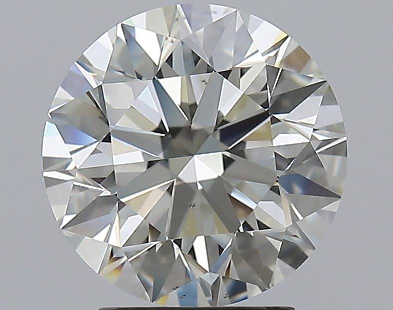 3.01ct K VS2 Excellent Cut Round Diamond