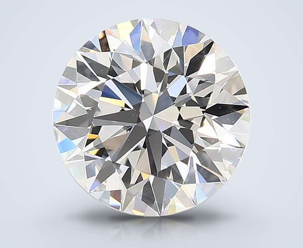 1.28ct D VVS1 Rare Carat Ideal Cut Round Lab Grown Diamond