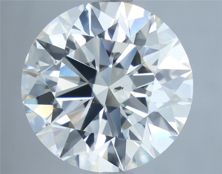4.01ct K SI2 Excellent Cut Round Diamond