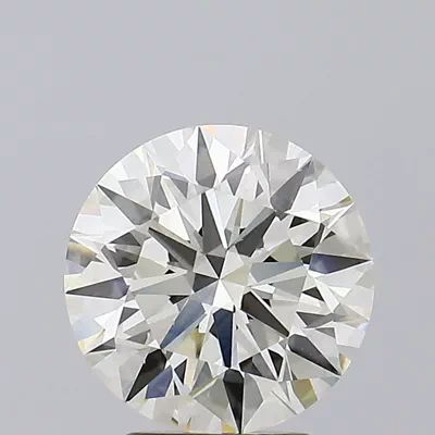 3.18ct J VS1 Rare Carat Ideal Cut Round Lab Grown Diamond