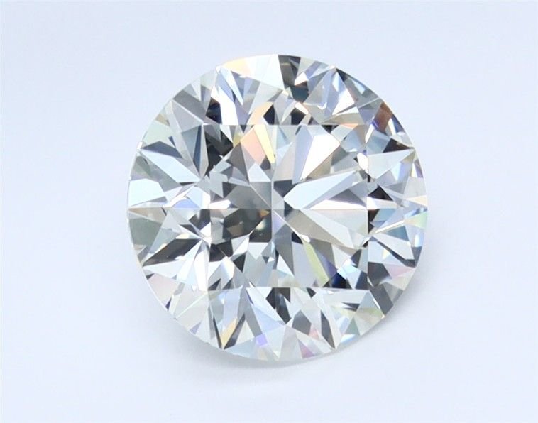 2.17ct H IF Rare Carat Ideal Cut Round Diamond