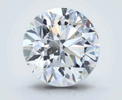 2.17ct H IF Rare Carat Ideal Cut Round Diamond