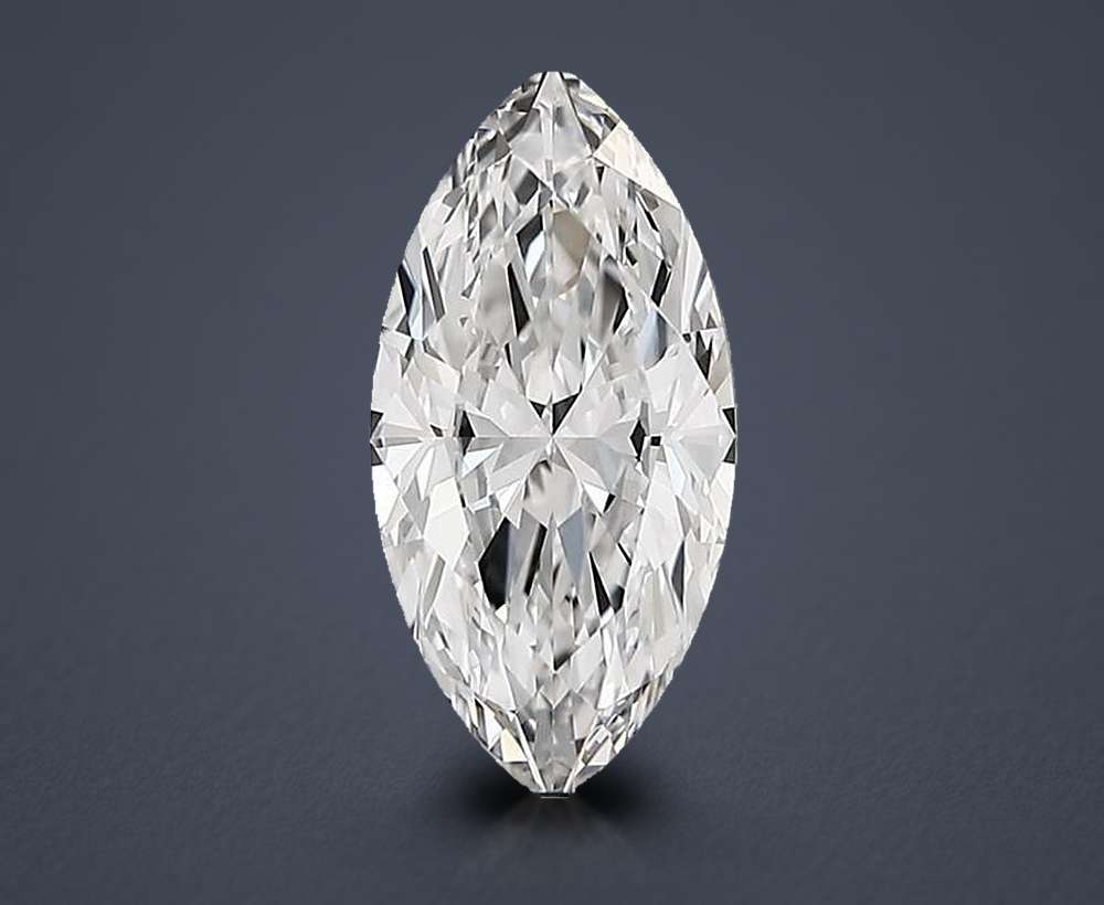3.19ct F VVS1 Rare Carat Ideal Cut Marquise Diamond